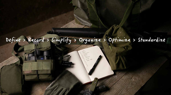 DRSOOS - six steps to organize and optimize your hunting gear